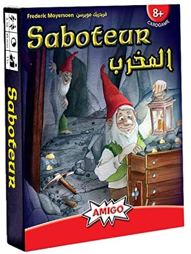 Saboteur Card Game (English/ Arabic)