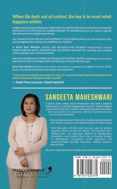 Reset Your Mindset  by Sangeeta Maheshwari